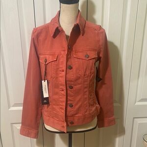 Liverpool Women's Salmon color small Jean Jacket